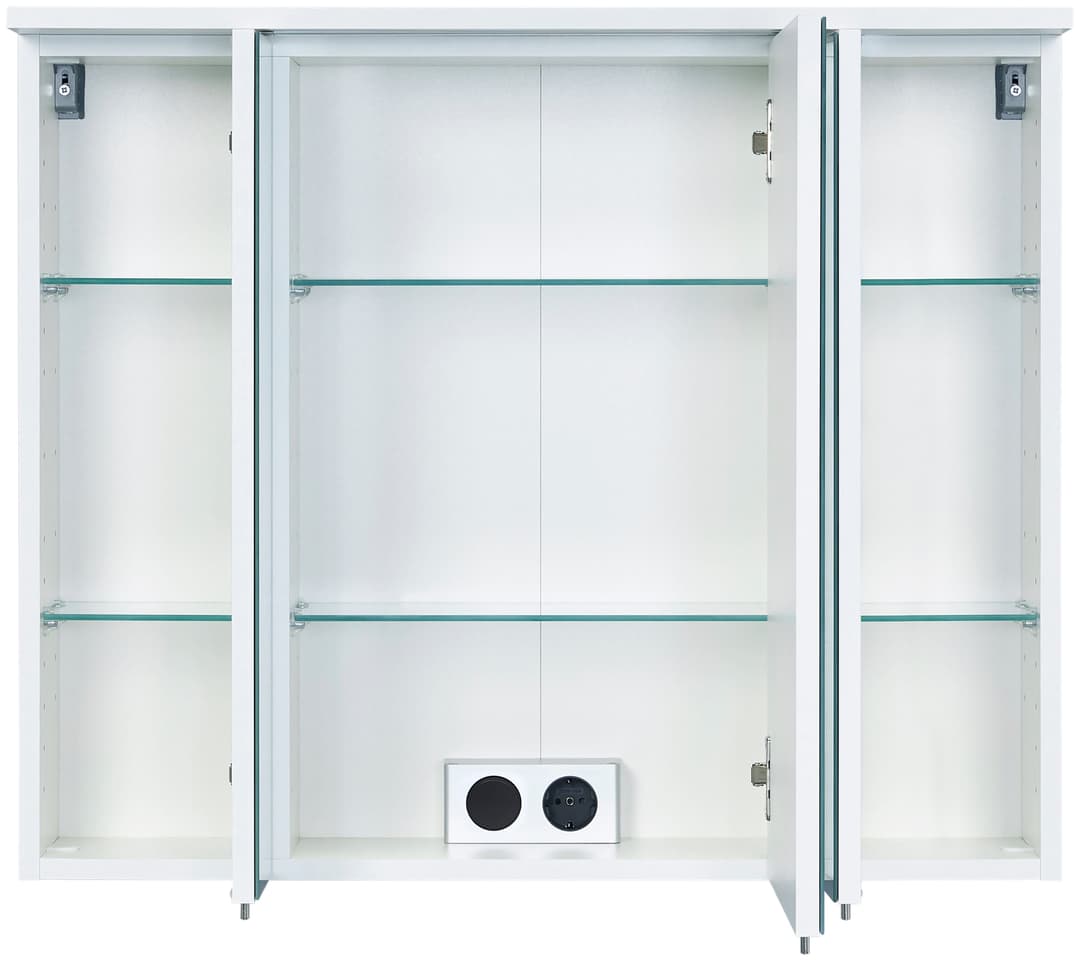 welltime Spiegelschrank Flex | Weiß