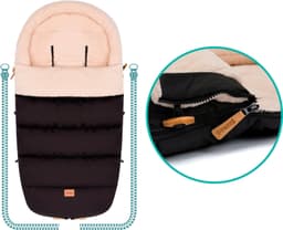 Fillikid Fußsack Atlas | Schwarz