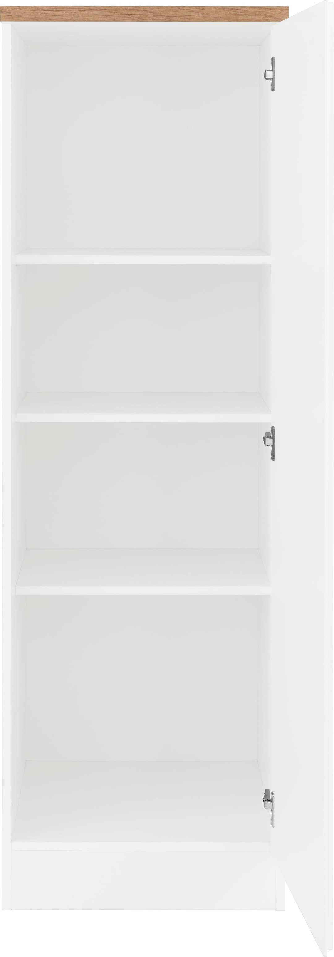 KOCHSTATION Seitenschrank KS-Virginia | Weiß
