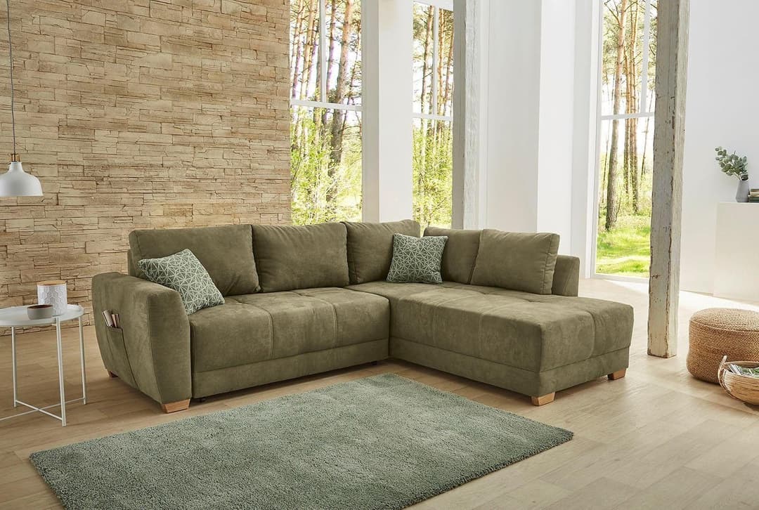 Jockenhöfer Gruppe Ecksofa Luzern | Grün