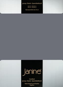Janine Spannbettlaken ELASTIC 5002 | Grau