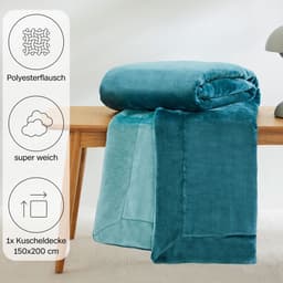 s.Oliver Wohndecke Doublesoft | Blau