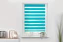 Doppelrollo Duo Rollo Klemmfix | Blau 3