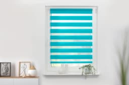 Doppelrollo Duo Rollo Klemmfix | Blau