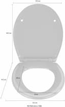 WENKO WC-Sitz Samos Slate Blue | Blau 5