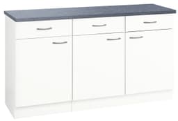 wiho Küchen Unterschrank Kiel | Weiß
