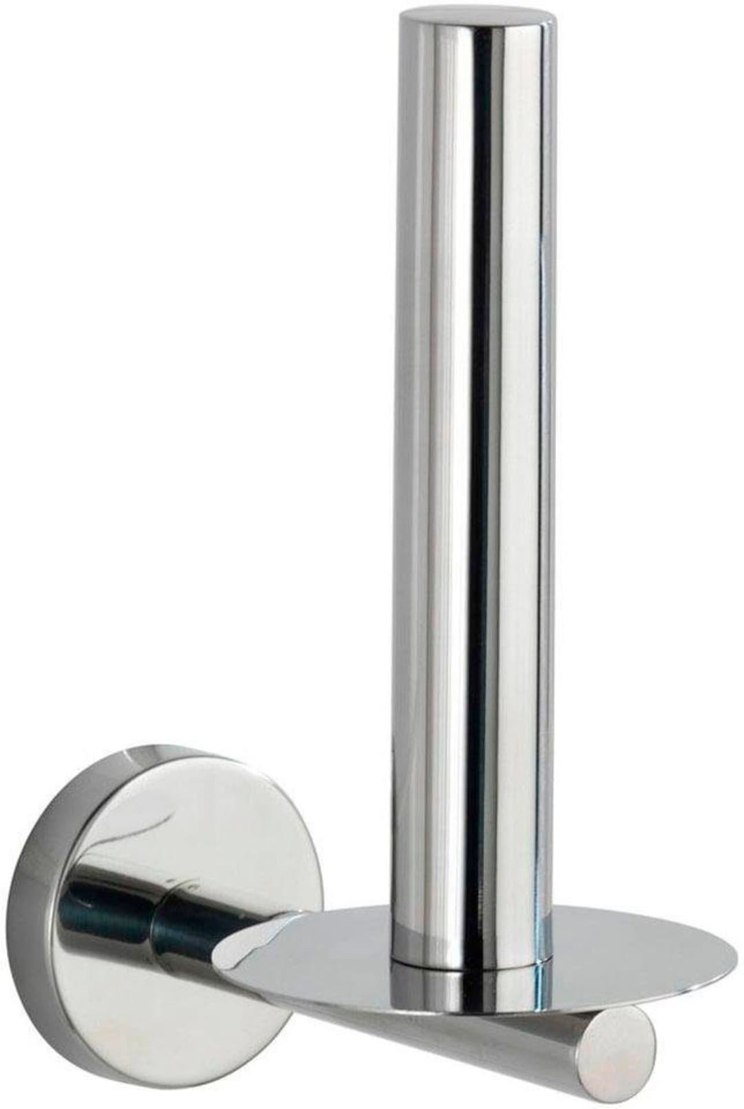 WENKO Toiletten-Ersatzrollenhalter Bosio | Silber