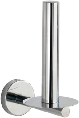 WENKO Toiletten-Ersatzrollenhalter Bosio | Silber