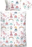 Biberna Bettwäsche kleine Prinzessin | Weiß 3