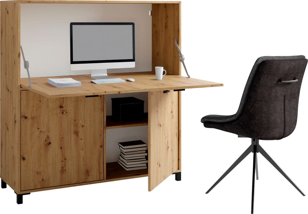 byLIVING Sekretär Montana | Holztöne