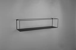 MIRRORS AND MORE Ablageregal Tinka | Schwarz