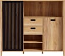 FORTE Highboard Jytana | Holztöne