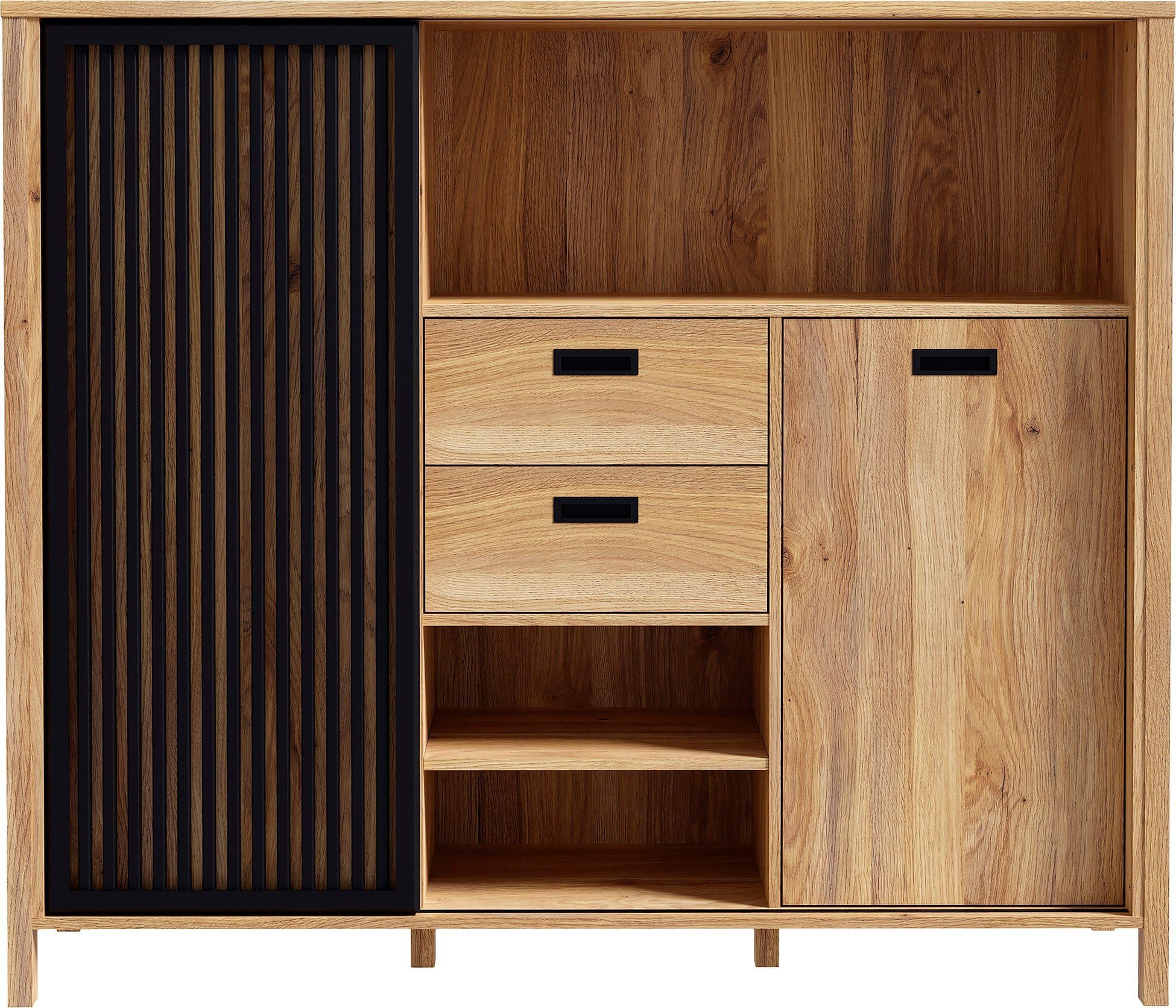 FORTE Highboard Jytana | Holztöne
