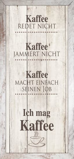 Bönninghoff Bild mit Rahmen Kaffee | Braun