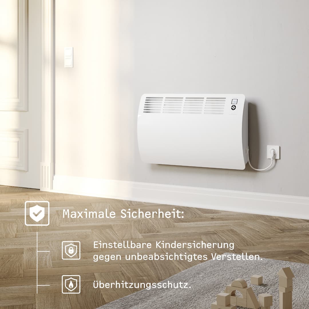 STIEBEL ELTRON CON 20 Premium Konvektor | Weiß
