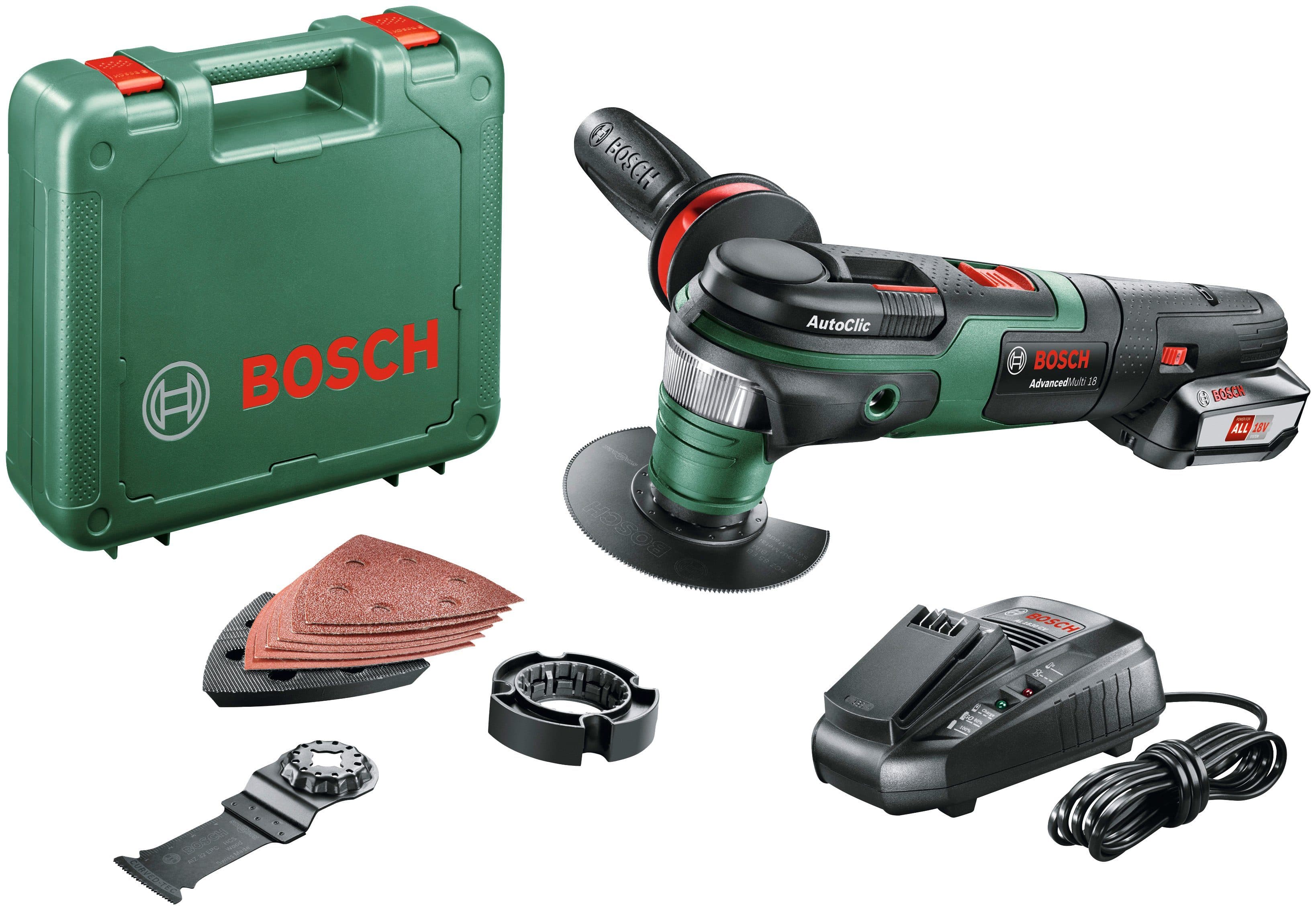 Bosch Home & Garden Akku-Multifunktionswerkzeug AdvancedMulti 18
