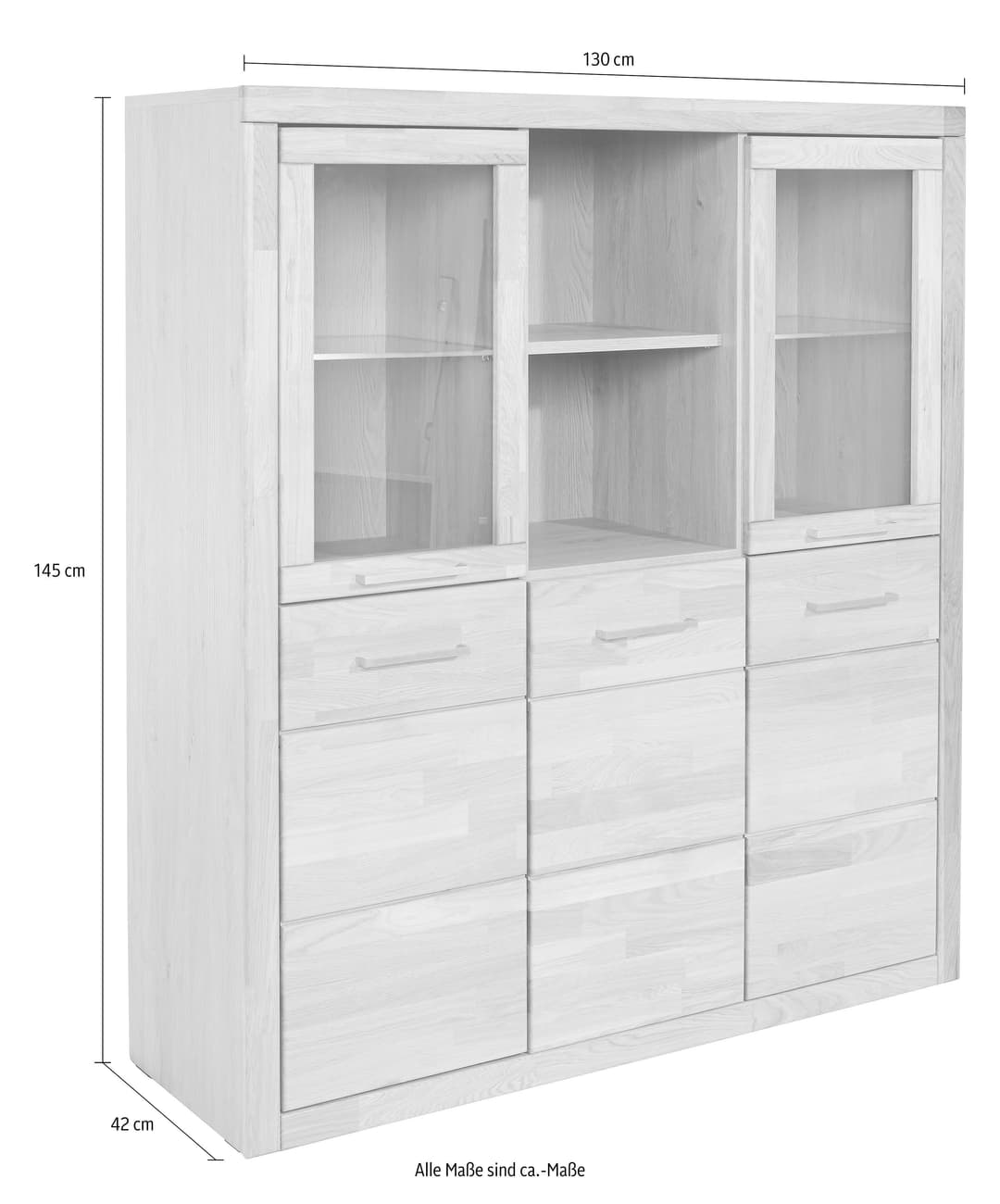 OTTO home Highboard Trondheim | Holztöne