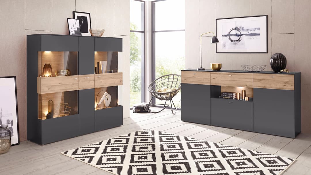 FORTE Sideboard Como | Holztöne