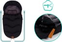 fillikid Fußsack Nuptse | Schwarz 5
