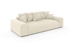 Home affaire Big-Sofa LAKESIDE 3-Sitzer Schlafsofa | Beige