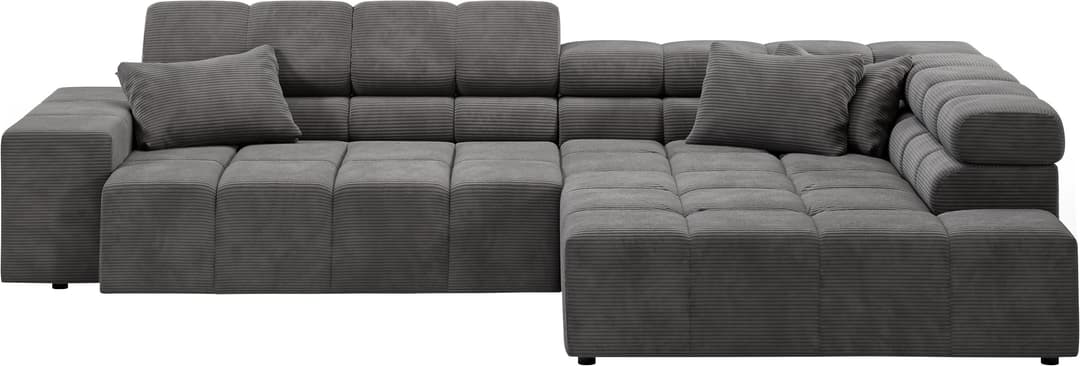Home affaire Ecksofa Ancona | Grau
