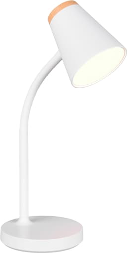 Reality Leuchten LED Tischleuchte PONGO | Weiß