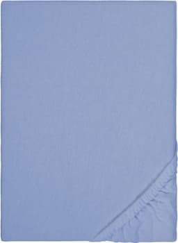 Biberna Spannbettlaken Biber | Blau