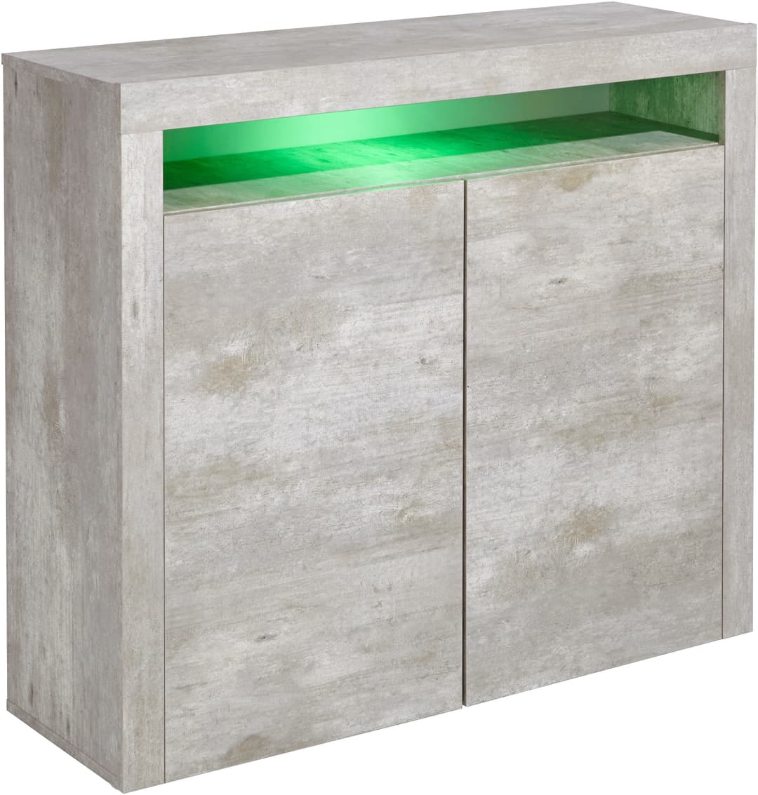 borchardt Möbel Highboard Santa Fe | Grau