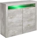 borchardt Möbel Highboard Santa Fe | Grau 2
