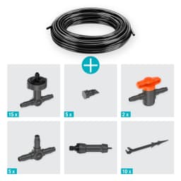 GARDENA Bewässerungssystem Micro-Drip-System Balkon | Schwarz