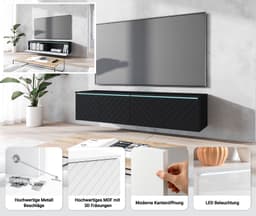 Home affaire Lowboard | Schwarz