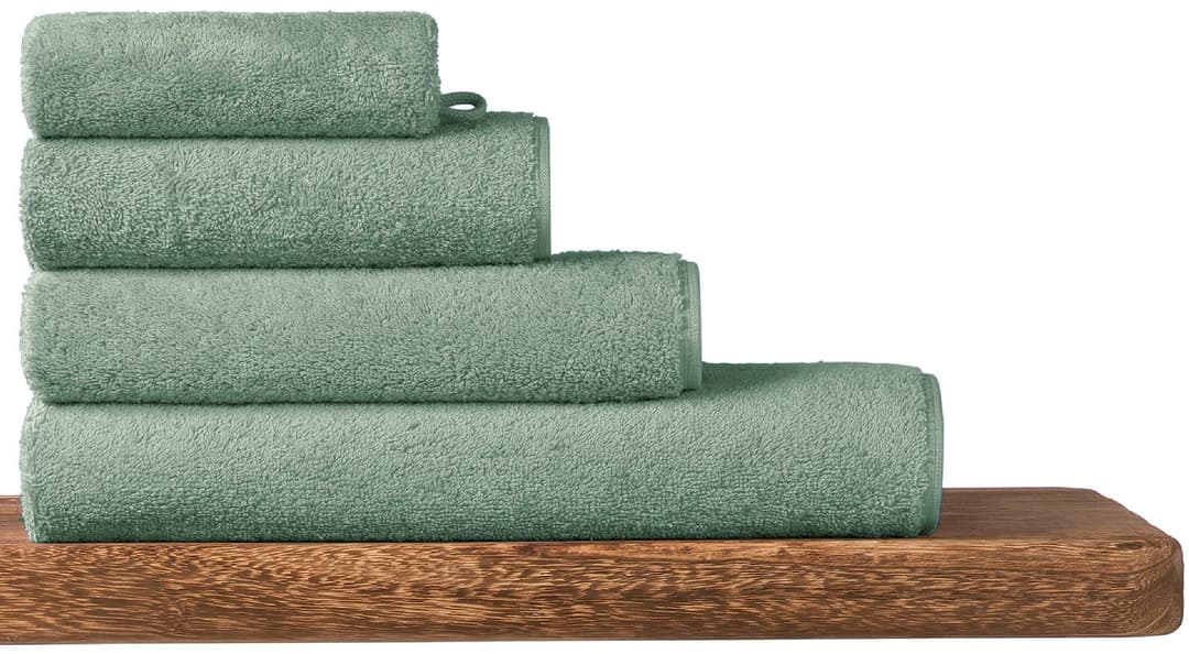 Schiesser Waschhandschuh Milano | Grün