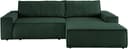 Home affaire Ecksofa SHERWOOD L-Form, 267 cm | Grün 2