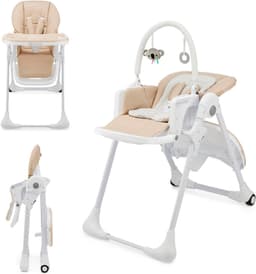 Kinderkraft TUMMIE Hochstuhl | Beige