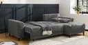 Jockenhöfer Gruppe Ecksofa Beverly L-Form | Grau 2