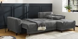 Jockenhöfer Gruppe Ecksofa Beverly L-Form | Grau