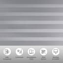 Doppelrollo Dark | Grau 3