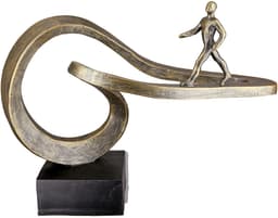 Casablanca by Gilde Dekofigur Skulptur "Path" | Bronze