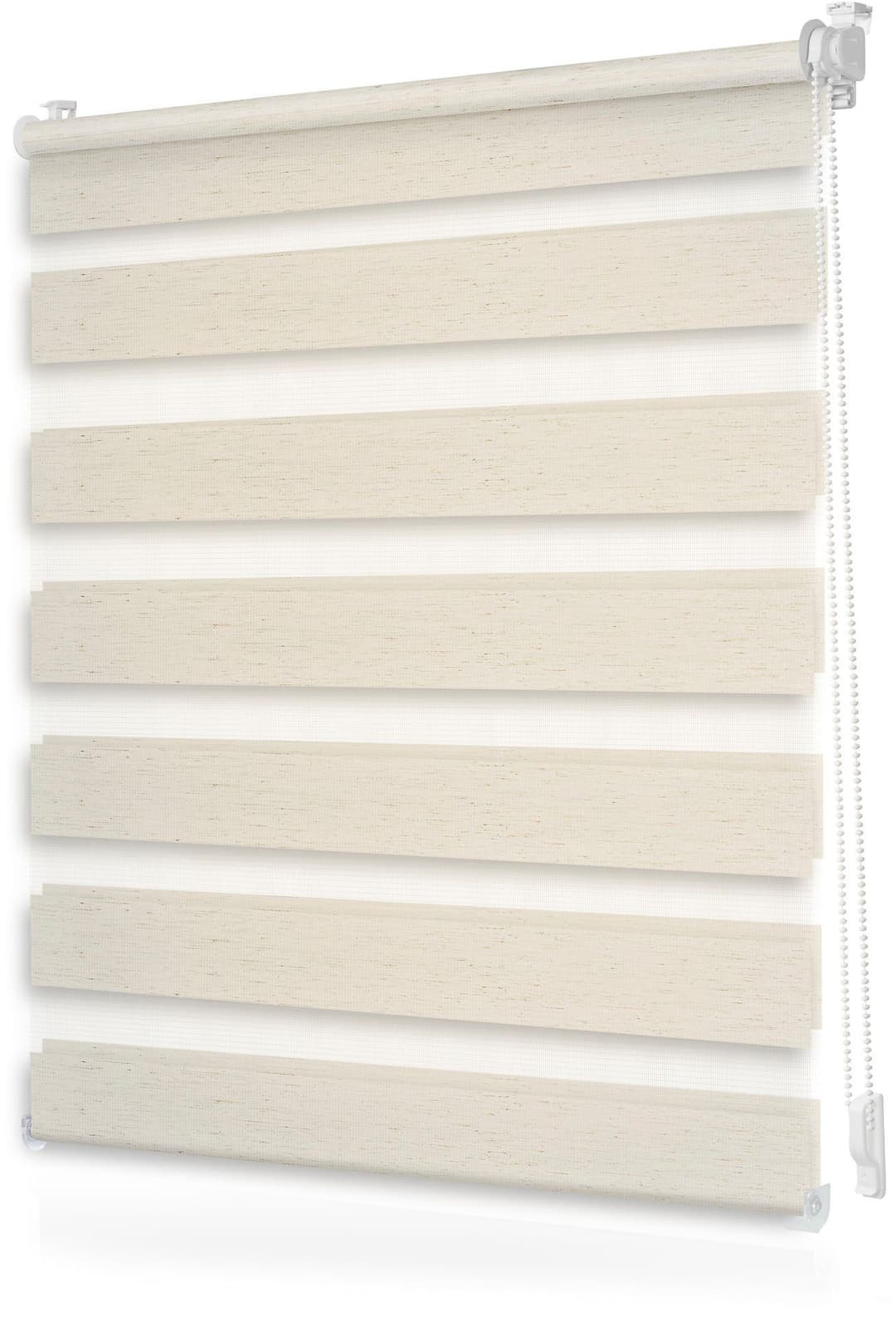 Doppelrollo Duo-Rollo Klemmfix | Beige