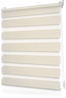 Doppelrollo Duo-Rollo Klemmfix | Beige