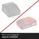 Einhell Akku-Winkelschleifer AXXIO 36/230 Q | Rot 5