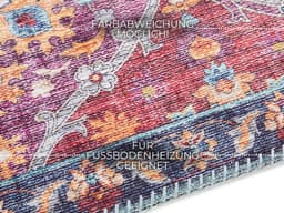 ELLE DECORATION Teppich Kashmir Ghom | Mehrfarbig