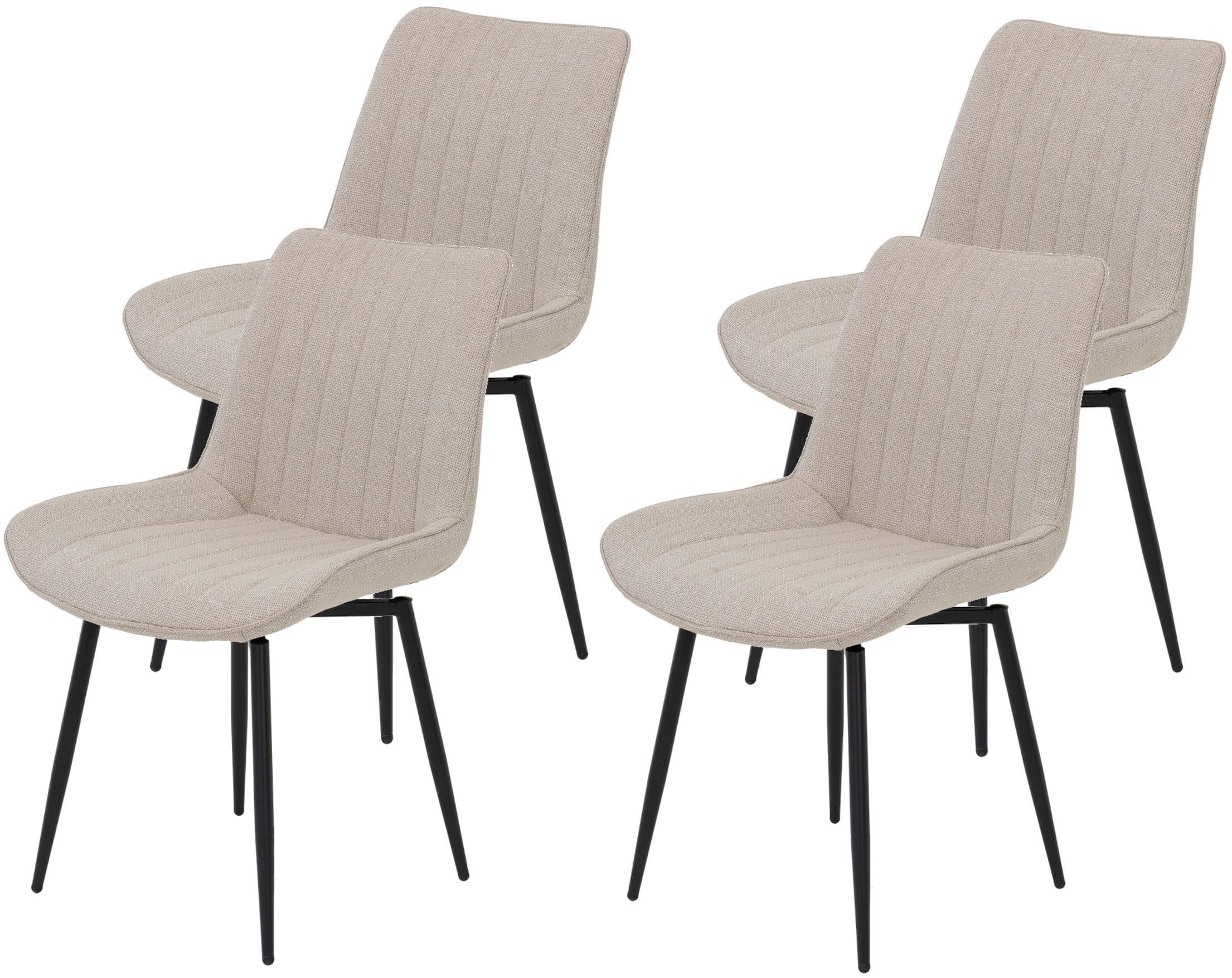 HELADrehstuhl Vierfußstuhl BERGEN | Beige