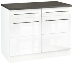 KOCHSTATION KS-Trient Unterschrank | Weiß