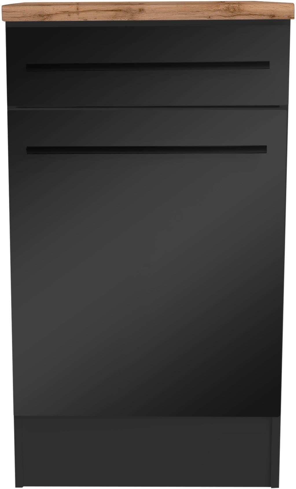 BASIC by Balculina Unterschrank Jazz 50er | Schwarz