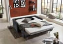 ATLANTIC home collection Schlafsofa Limone | Grau