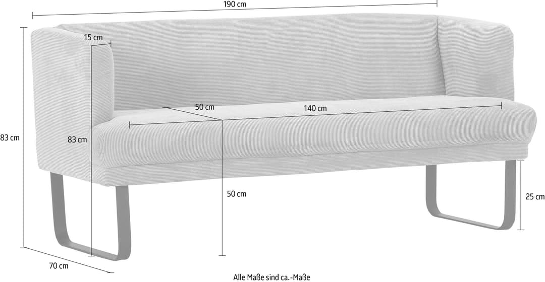 Gutmann Factory Küchensofa | Grün