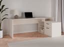 FORTE Eckschreibtisch Tezaur | Beige 3