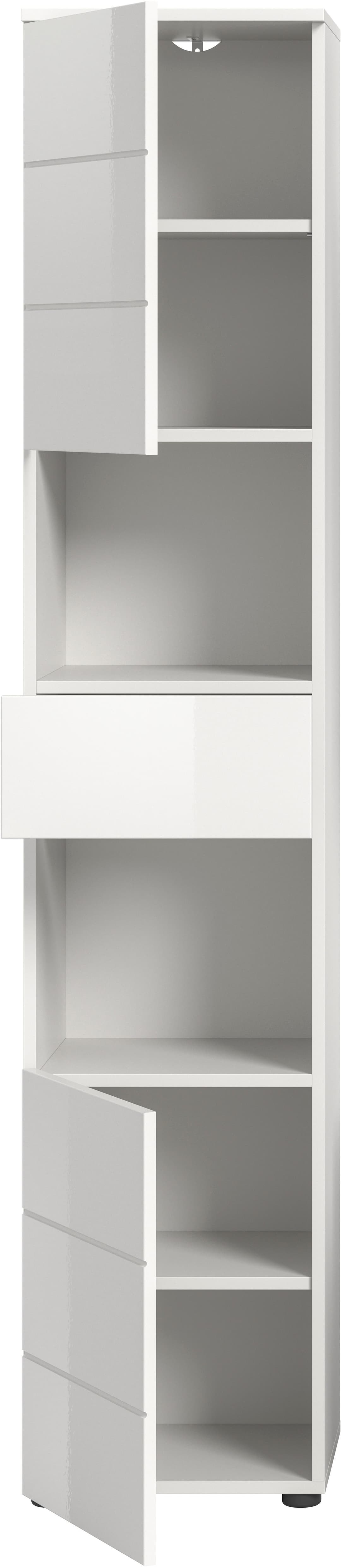 welltime Hochschrank Biel | Weiß