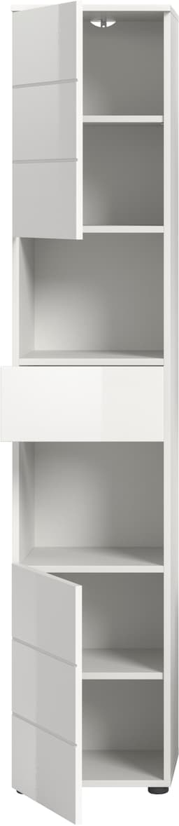 welltime Hochschrank Biel | Weiß